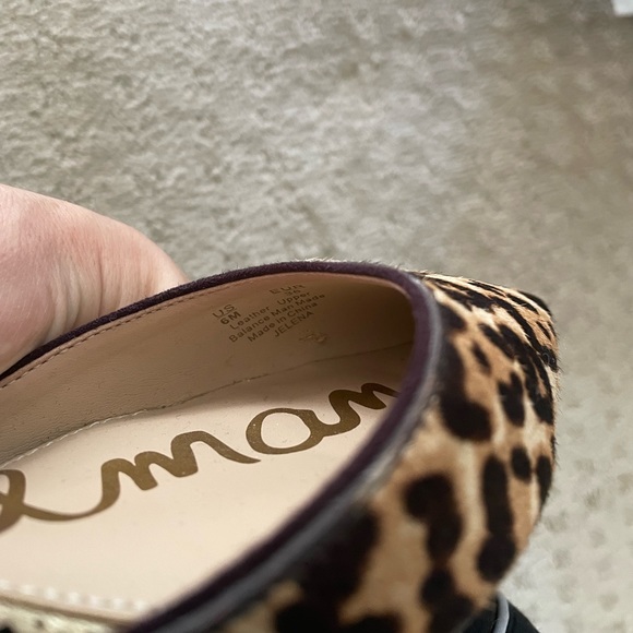 Sam Edelman EUC Leopard Heels Sz 6, Worn Once! - Picture 3 of 4